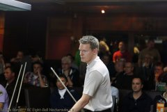 Niels Feijen hat sich wieder angemeldet. Nach dem letzten Jahr gewinnt Niels auch 2013 mit dem Team Europa gegen die USA den Mosconi Cup